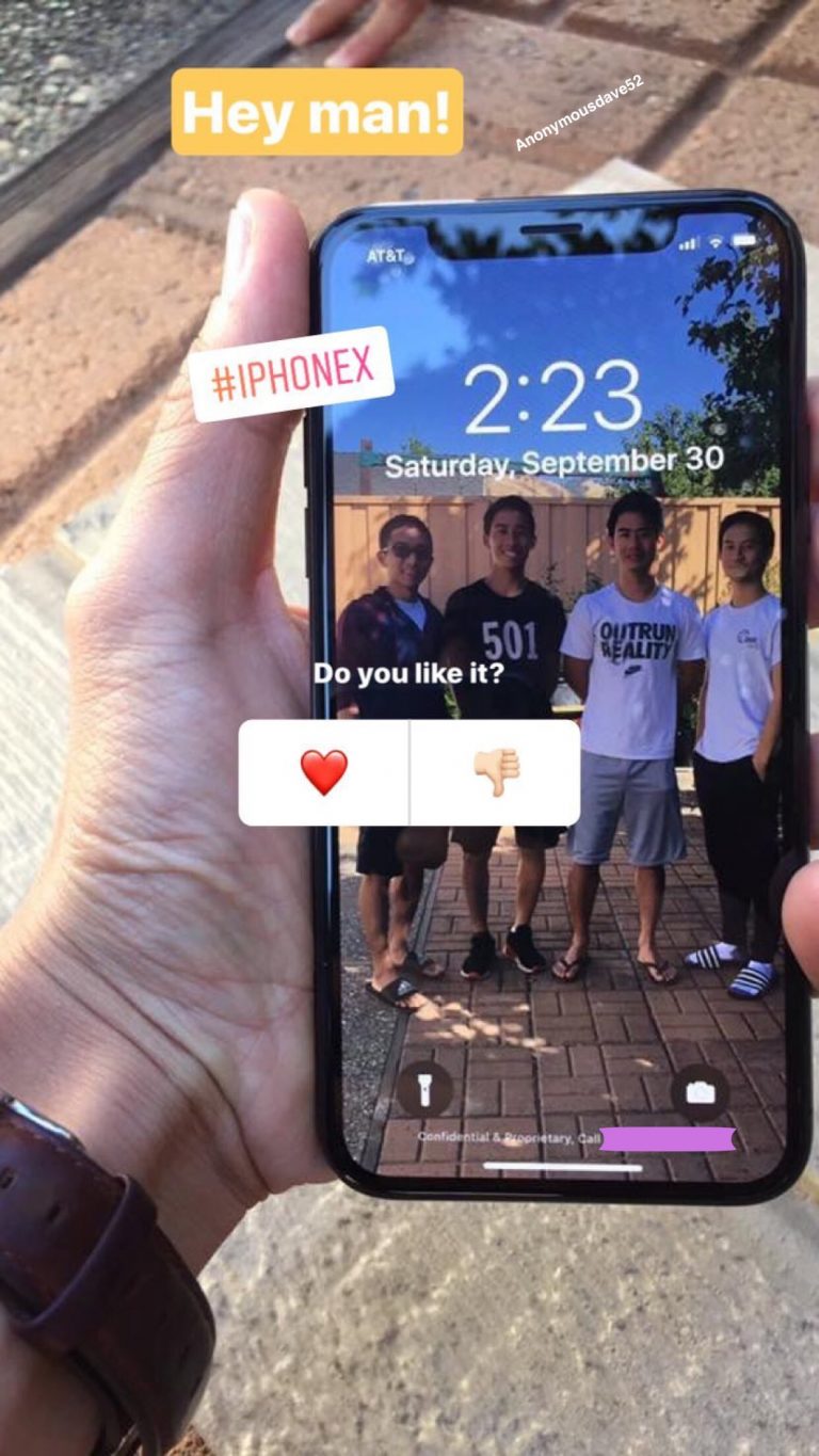 未発売のiphone Xの動作画像が3枚流出される ホーム画面など