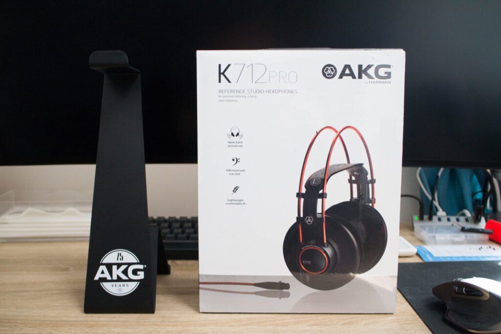 管理番号-P】AKG K712PRO REFERENCE たべよ STUDIO HEADPHONES  