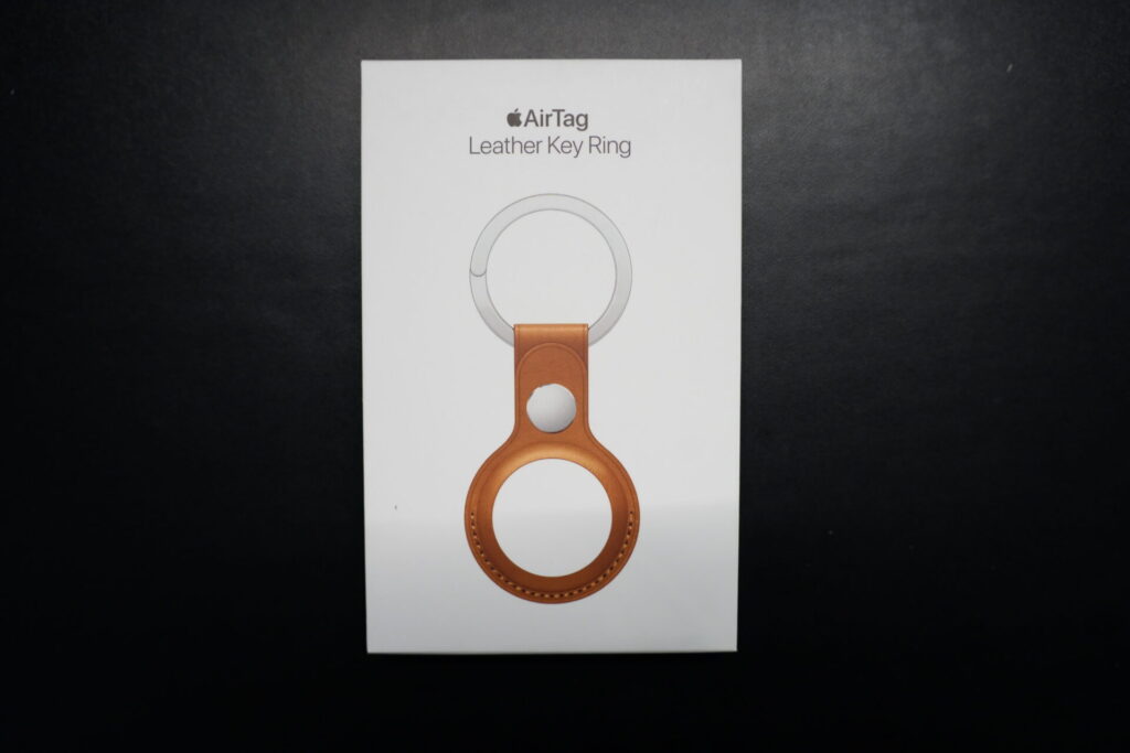 Apple_AirTagレザーキーリング_パッケージ