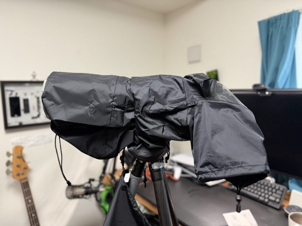 NEEWER_レインカバー_取り付け後