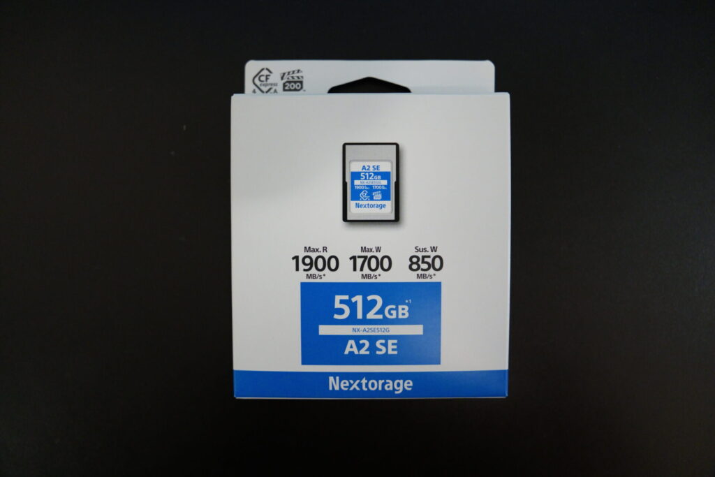 Nextorage_A1_SE_512GB_パッケージ