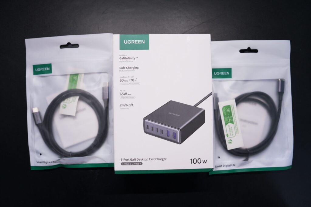 UGREEN_100W GaN_パッケージ